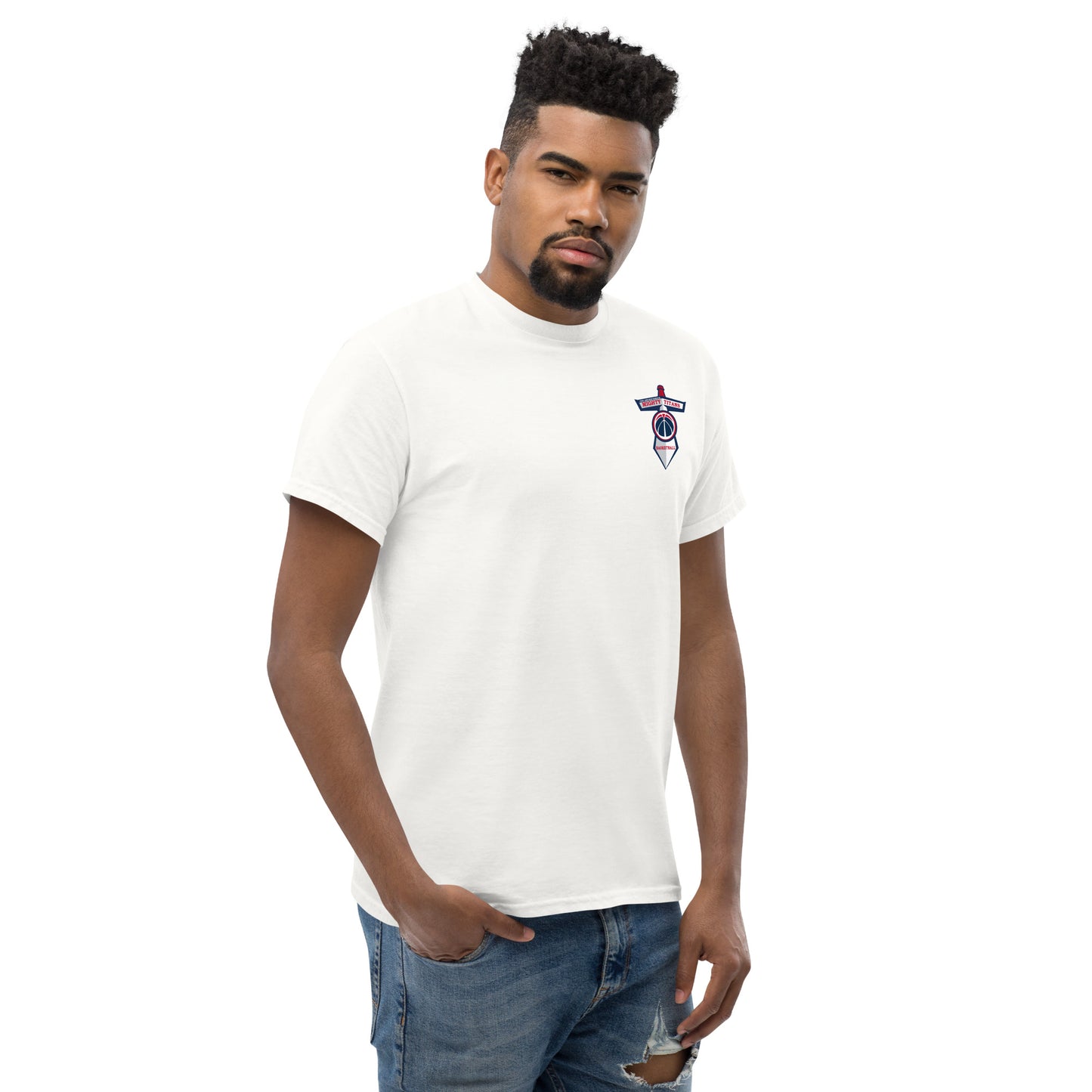 Titan Logo chest and back Unisex classic tee