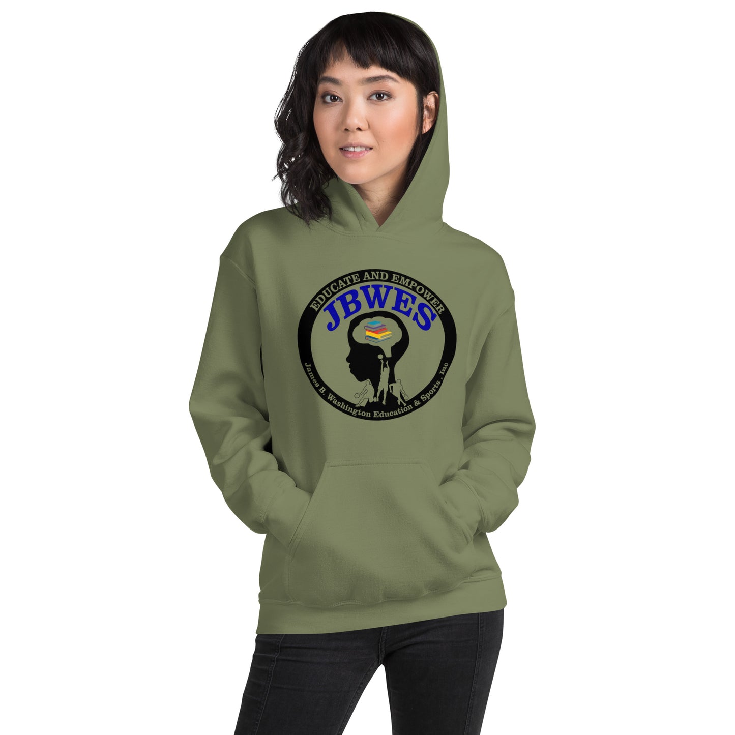 JBWES Digital Large Unisex Hoodie