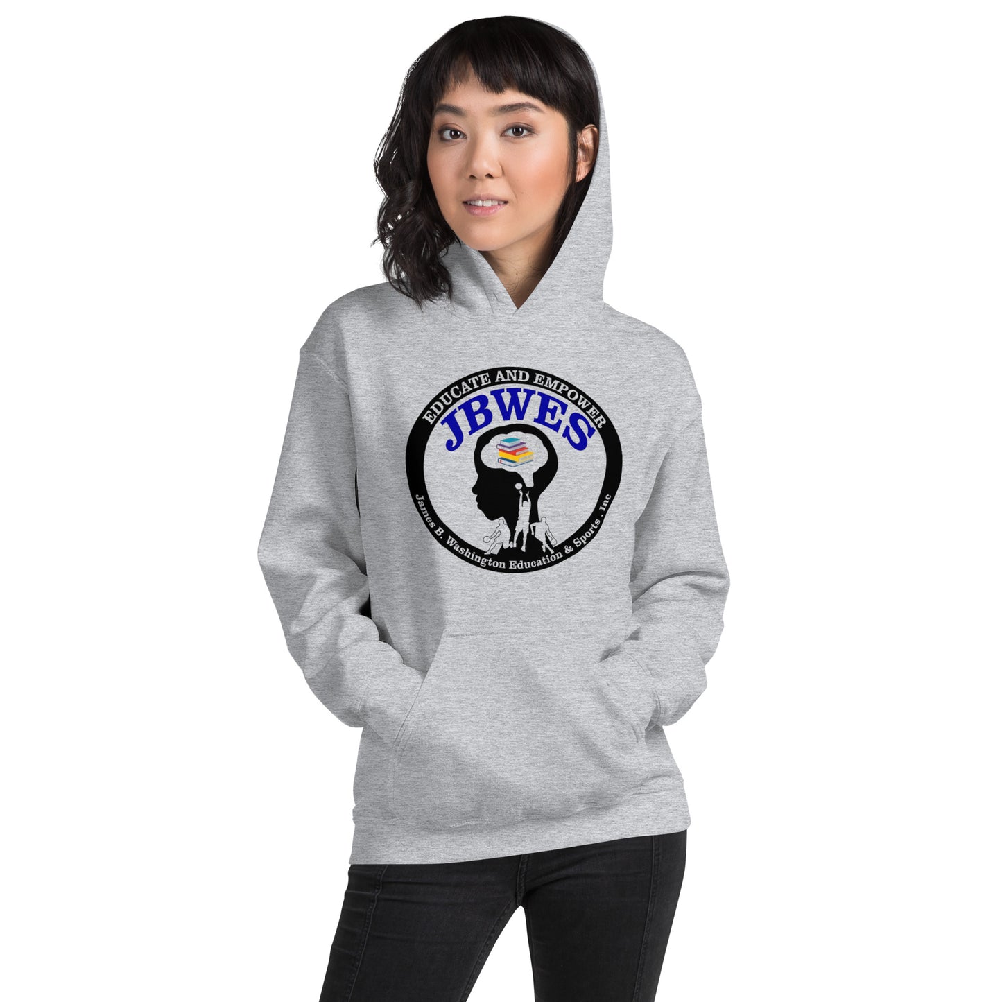 JBWES Digital Large Unisex Hoodie