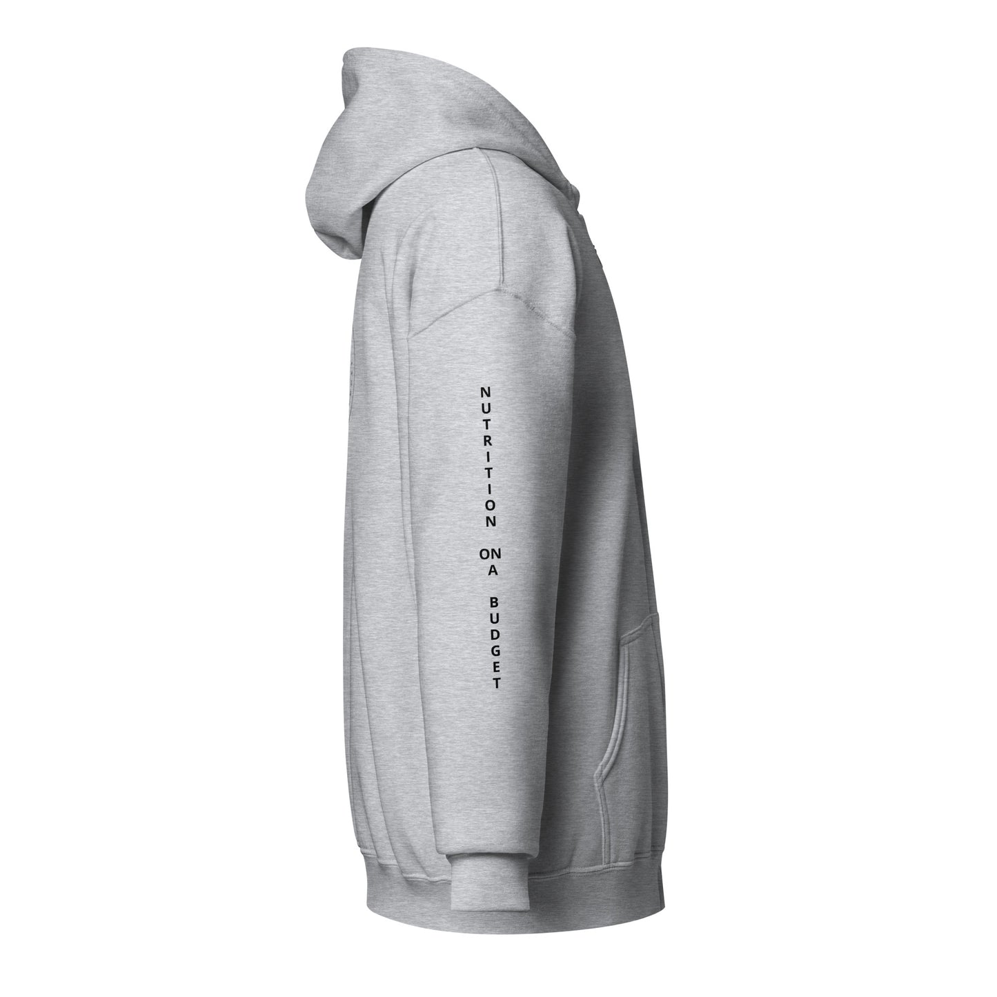 NOAB sleeves front and back Unisex heavy blend zip hoodie