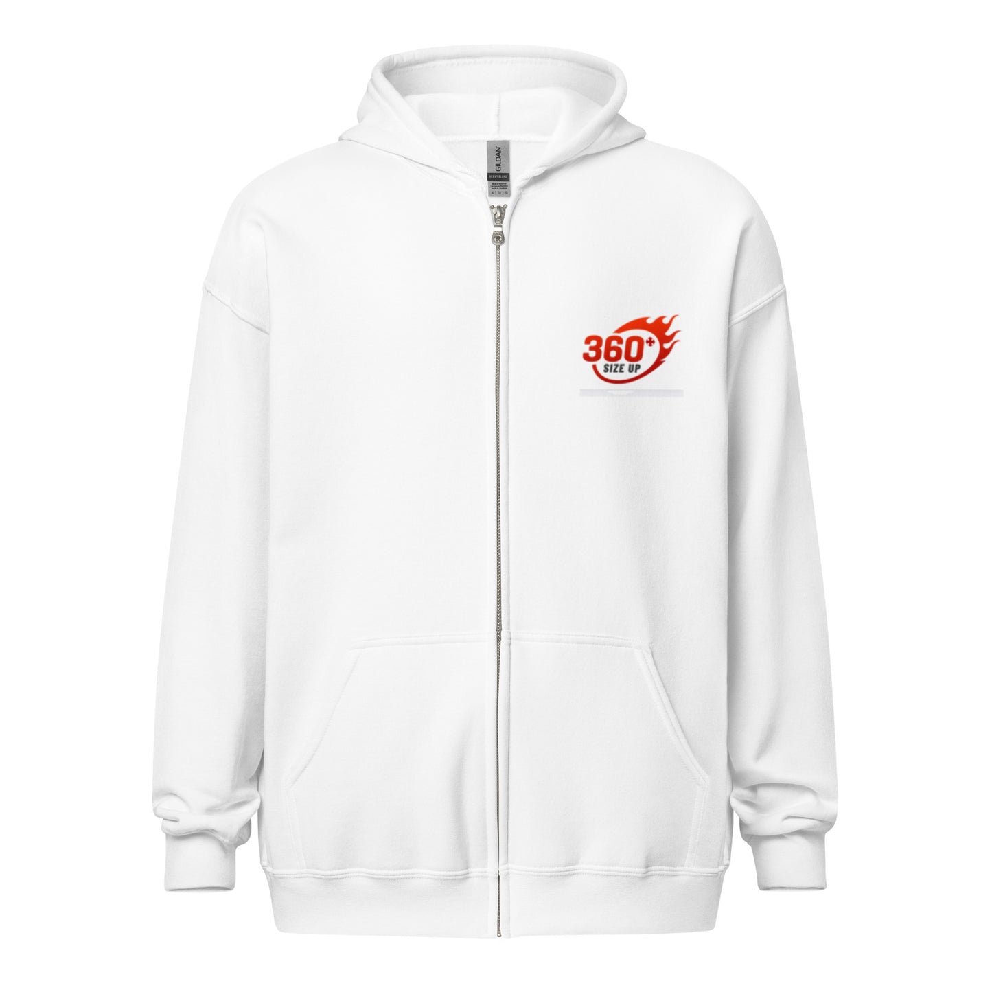 360 Size Up Unisex heavy blend zip hoodie