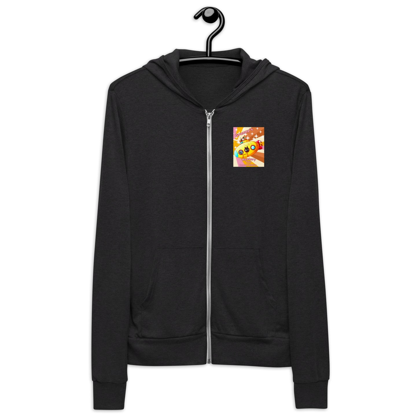 Granny's Tour with Roscoe and Ivy Lightweight Unisex zip hoodie