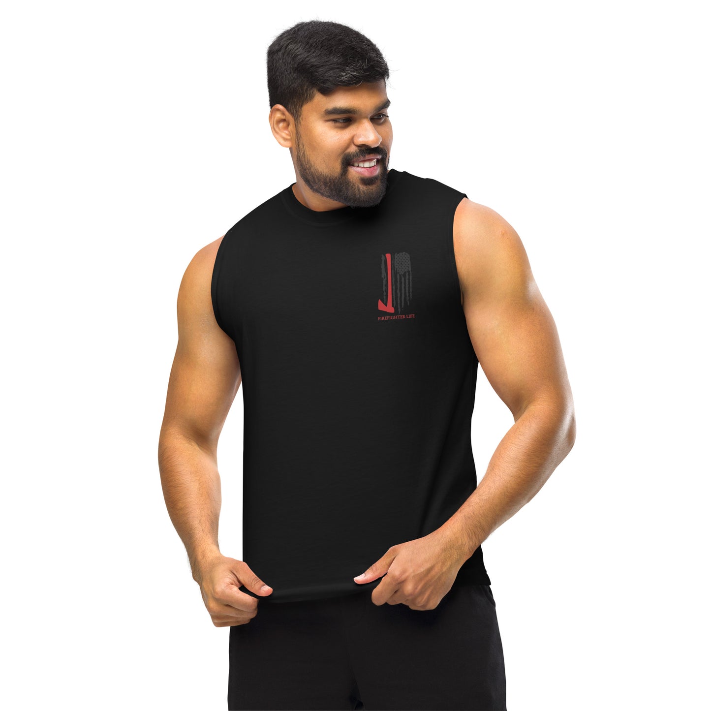 Firefighter Life Muscle Shirt