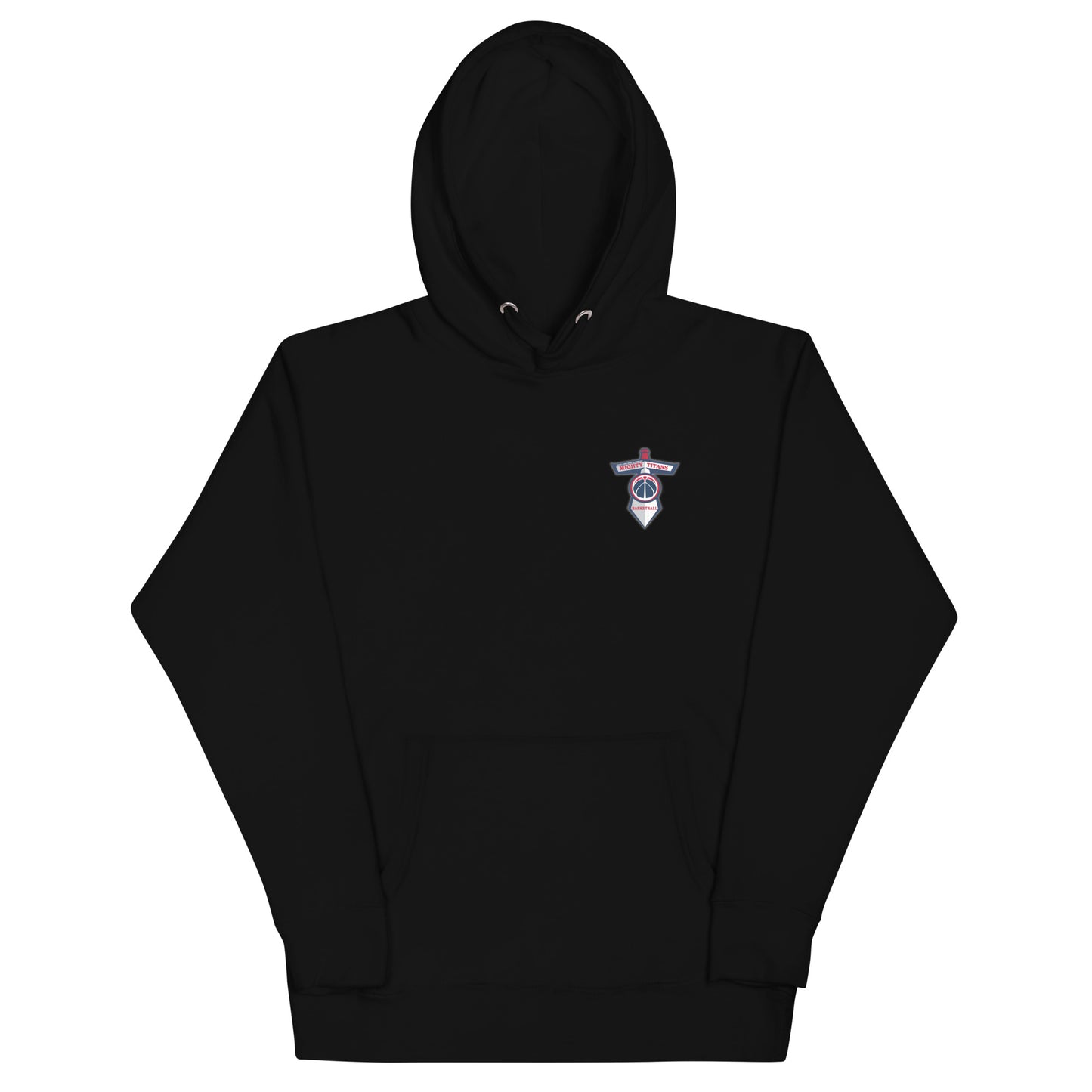 Titan's digital chest logo Unisex Hoodie