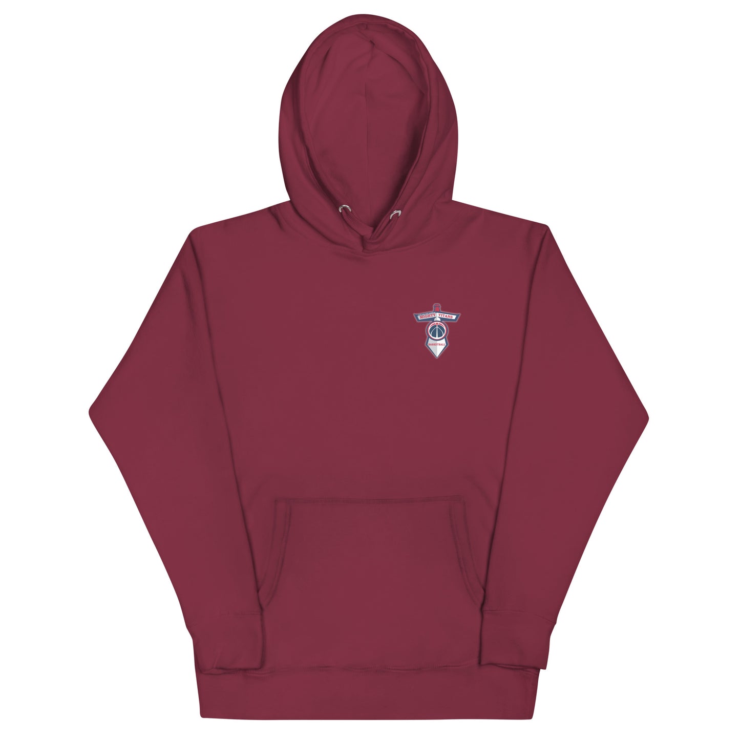 Titan's digital chest logo Unisex Hoodie