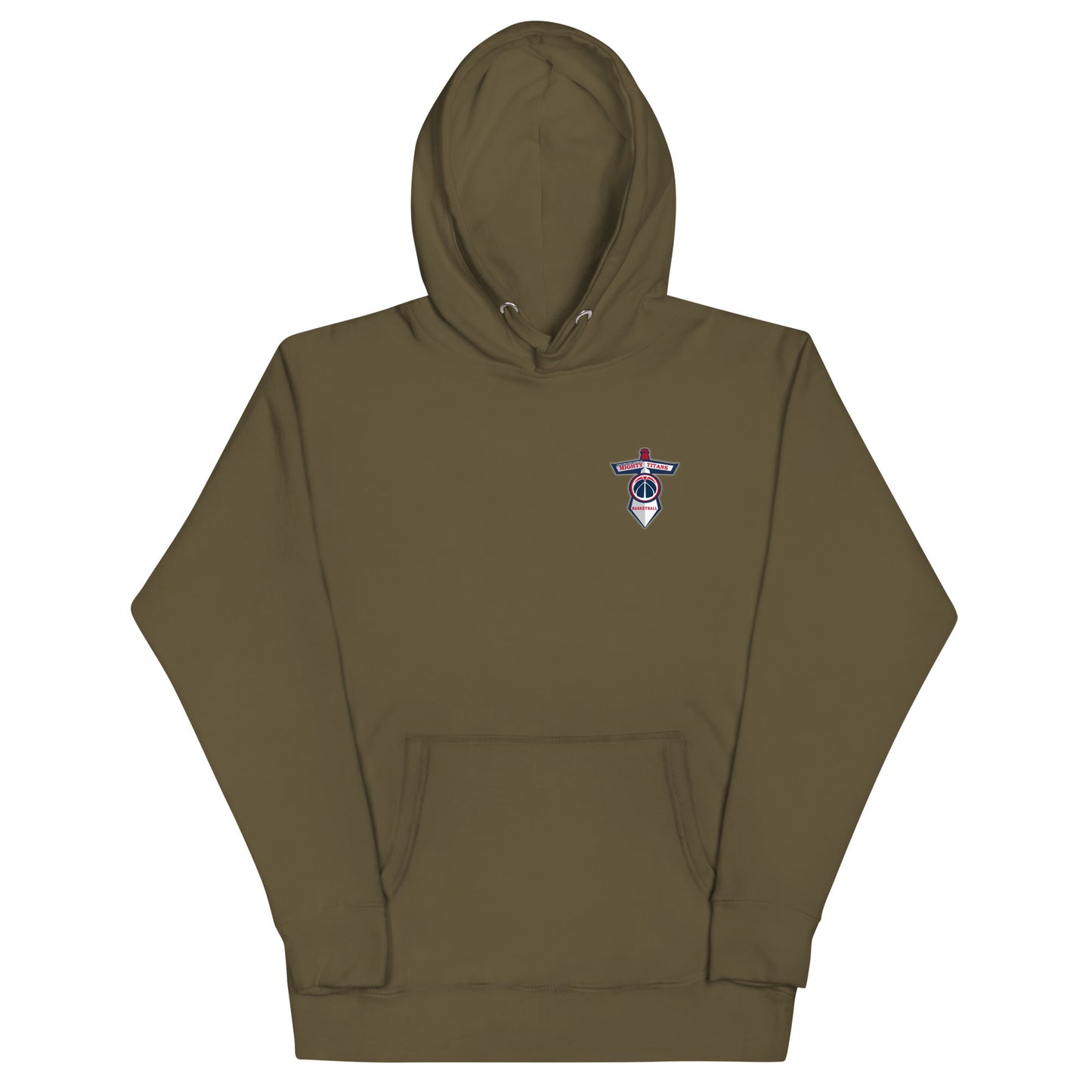 Titan's digital chest logo Unisex Hoodie