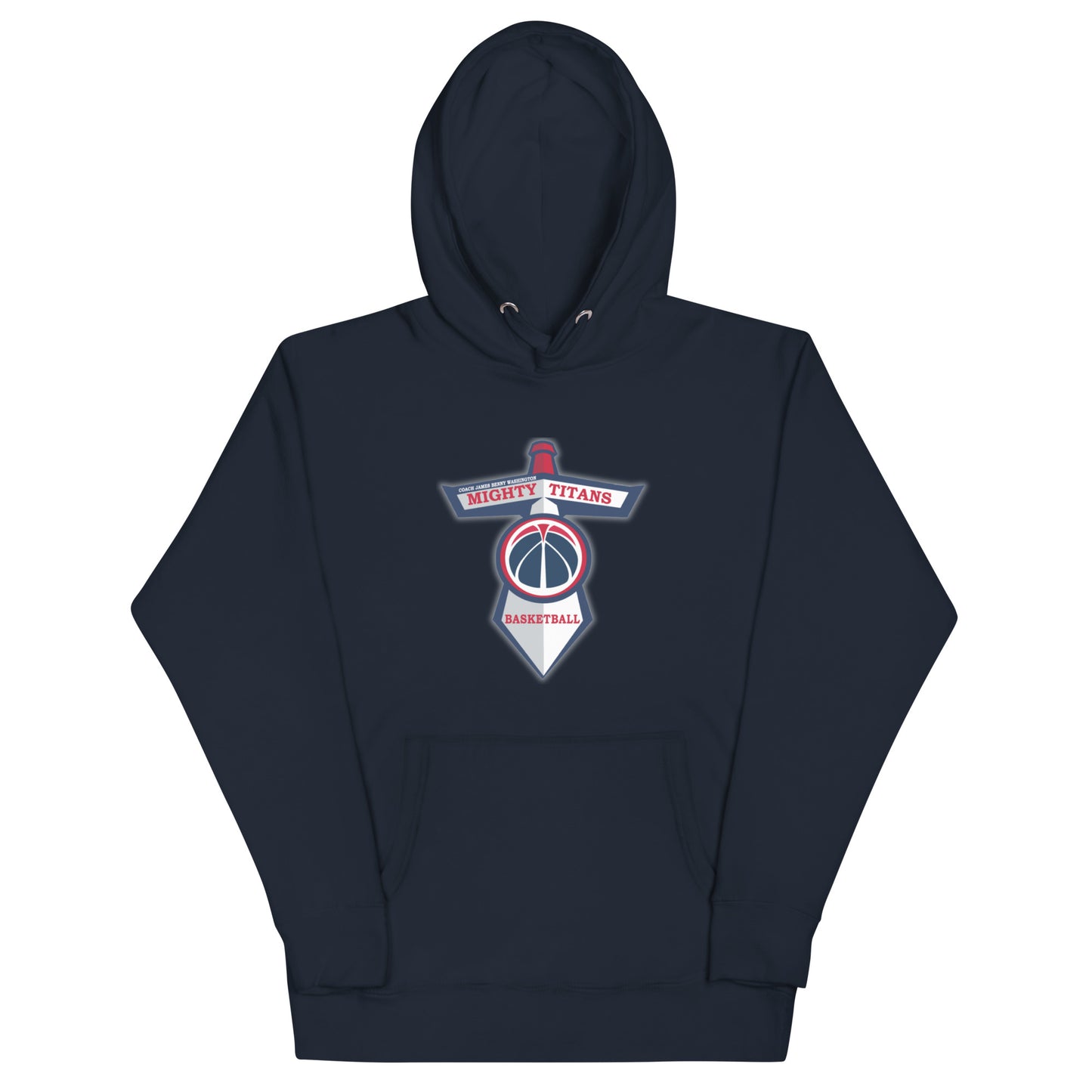 Titan's Large Logo Unisex Hoodie