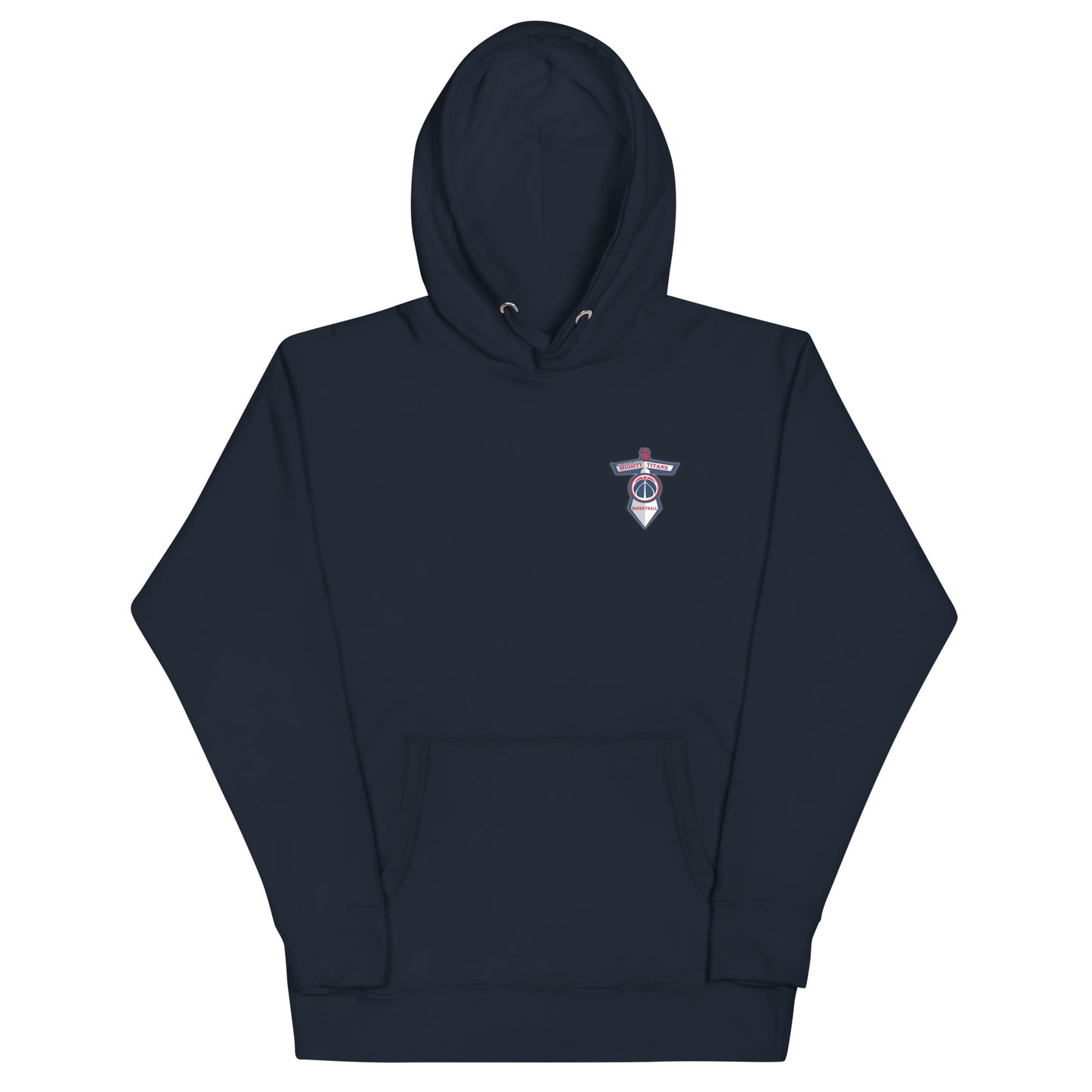 Titan's digital chest logo Unisex Hoodie