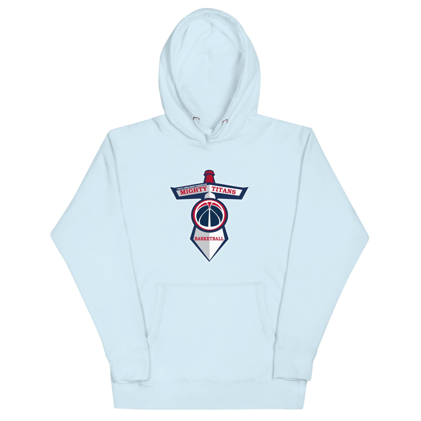 Titan's Large Logo Unisex Hoodie