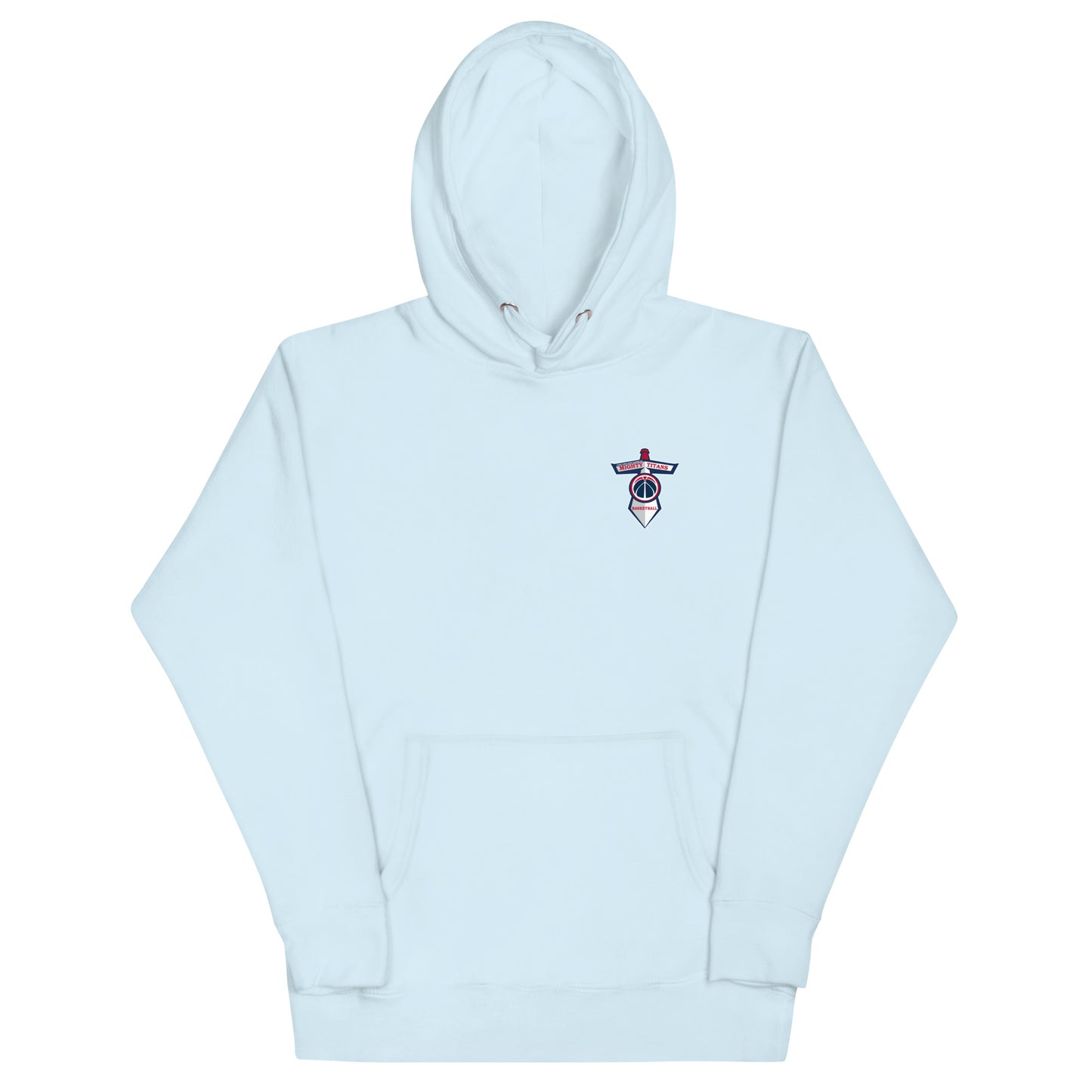 Titan's digital chest logo Unisex Hoodie