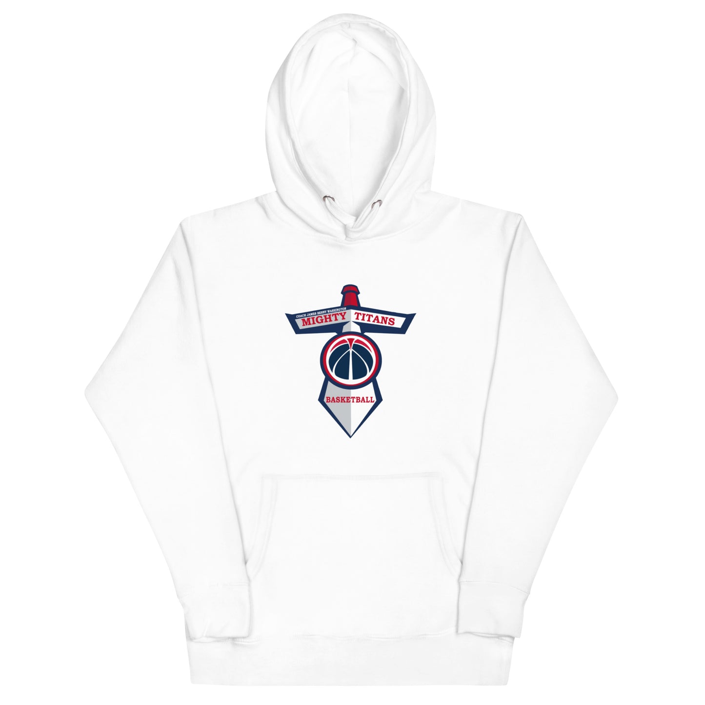 Titan's Large Logo Unisex Hoodie