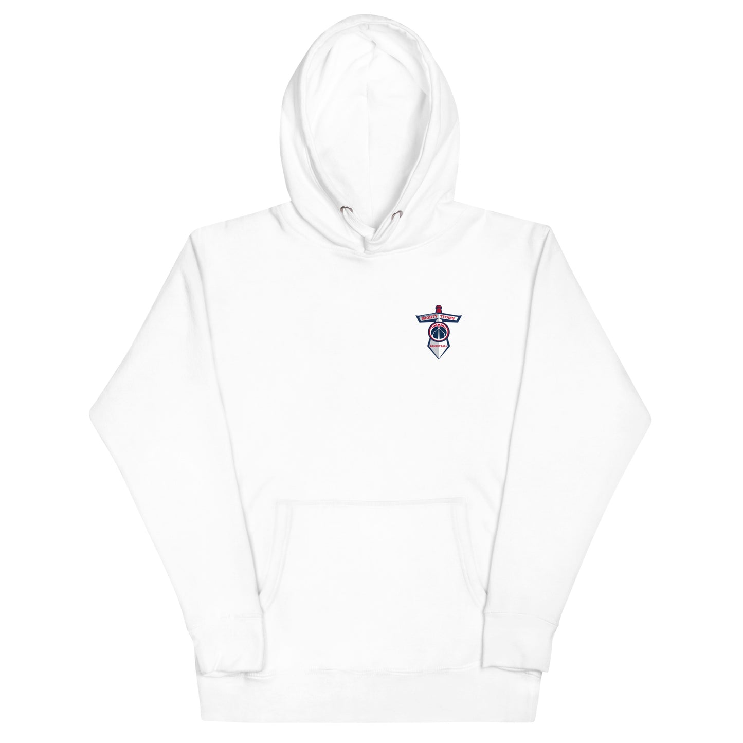 Titan's digital chest logo Unisex Hoodie