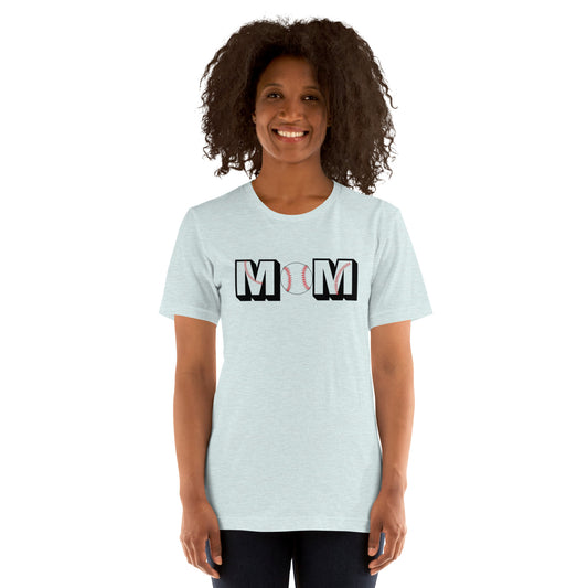 Baseball Mom Unisex t-shirt ilmt