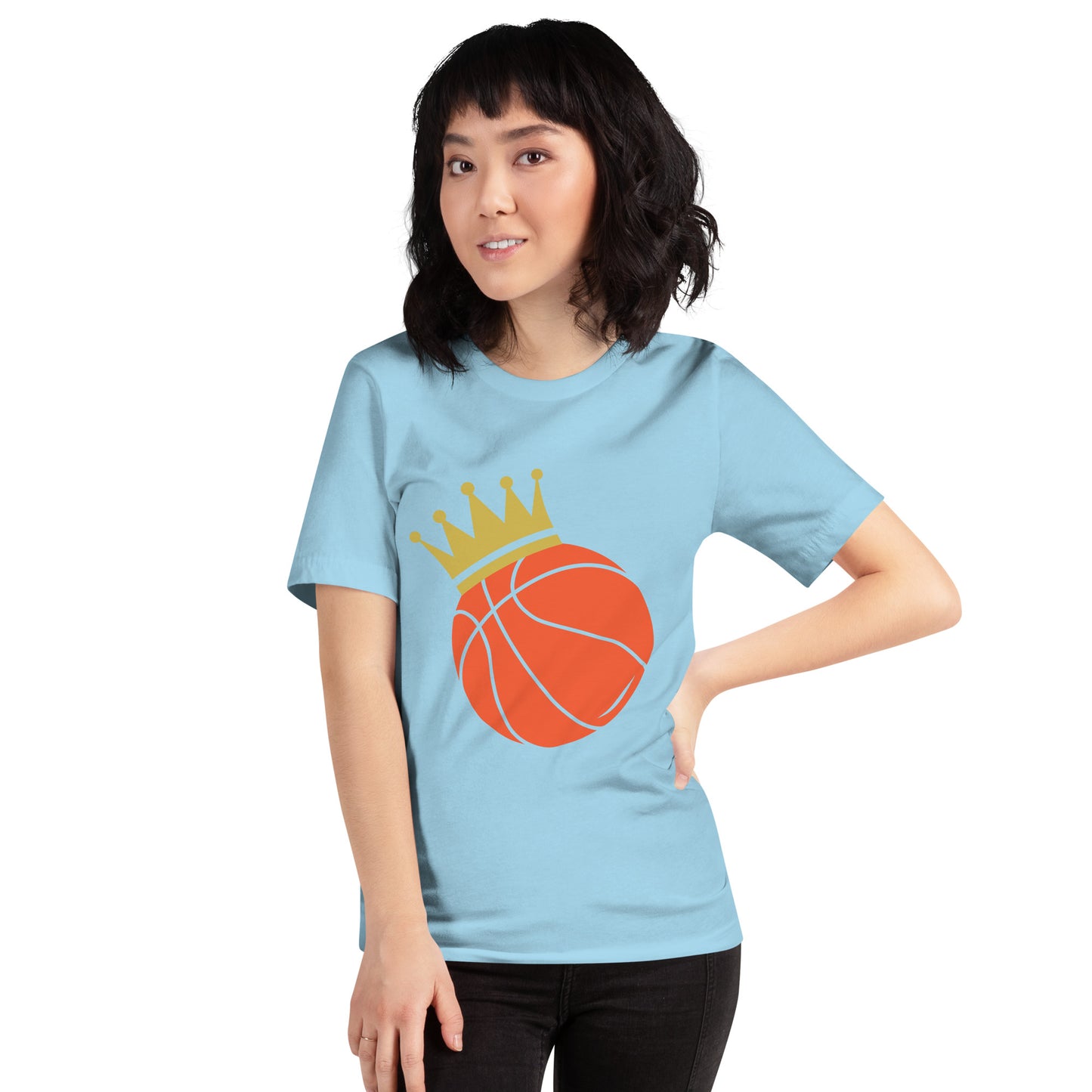 Basketball is KING Unisex t-shirt ilmt dbd