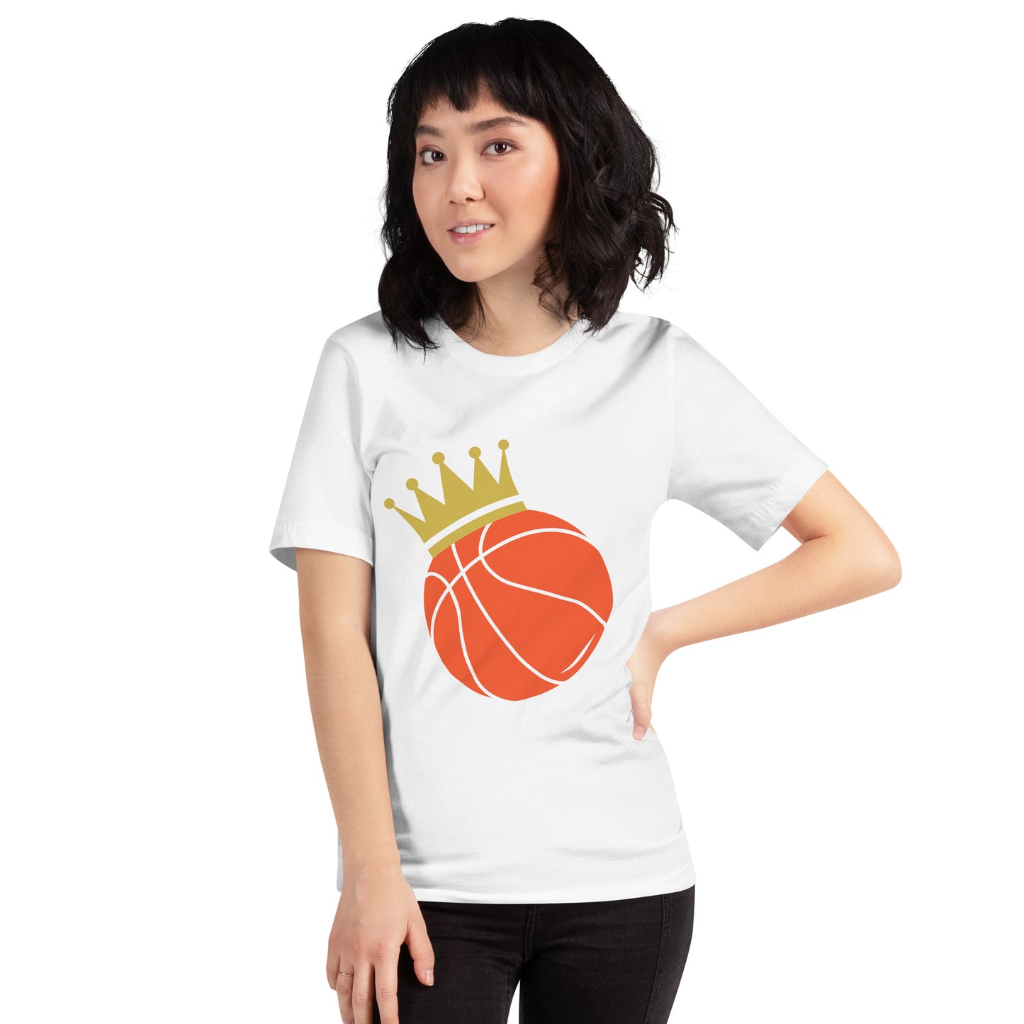 Basketball is KING Unisex t-shirt ilmt dbd