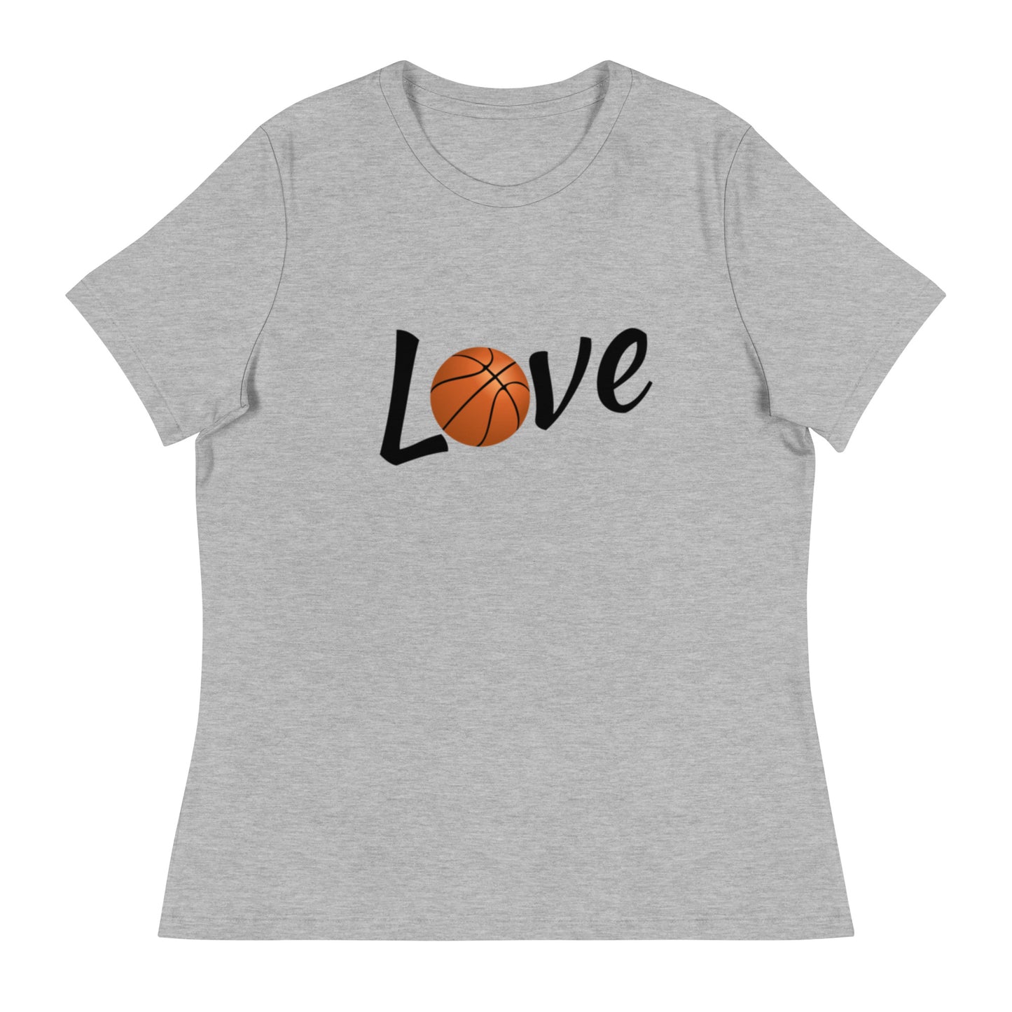 Basketball love Women's Relaxed T-Shirt DBD