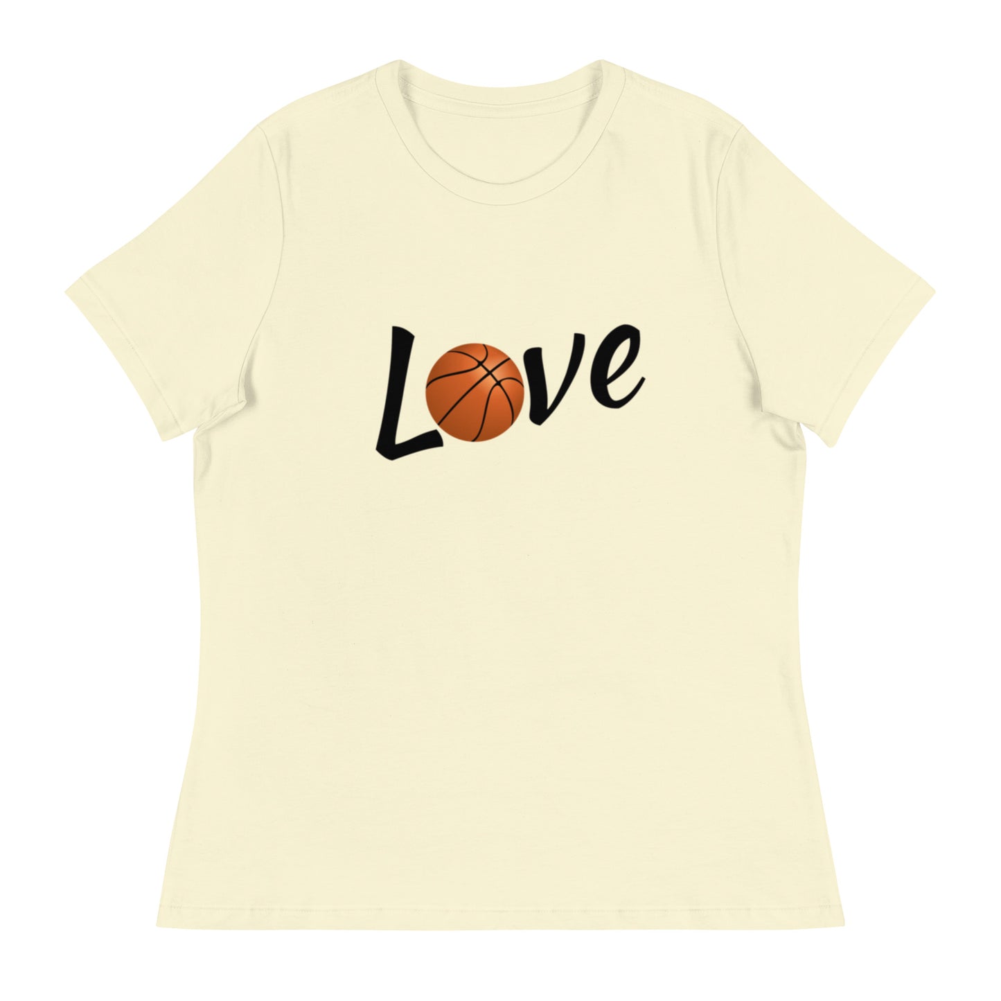 Basketball love Women's Relaxed T-Shirt DBD