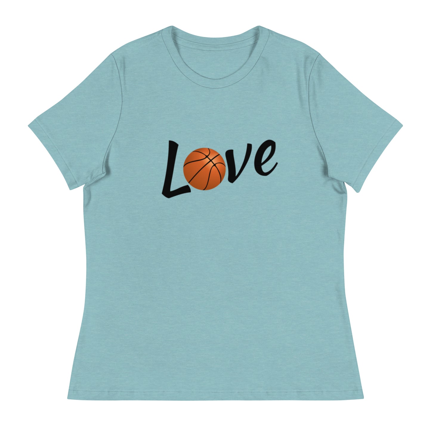 Basketball love Women's Relaxed T-Shirt DBD