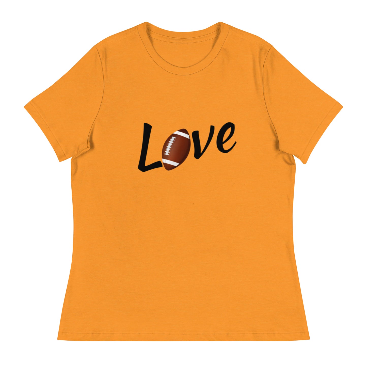 Football love Women's Relaxed T-Shirt DBD