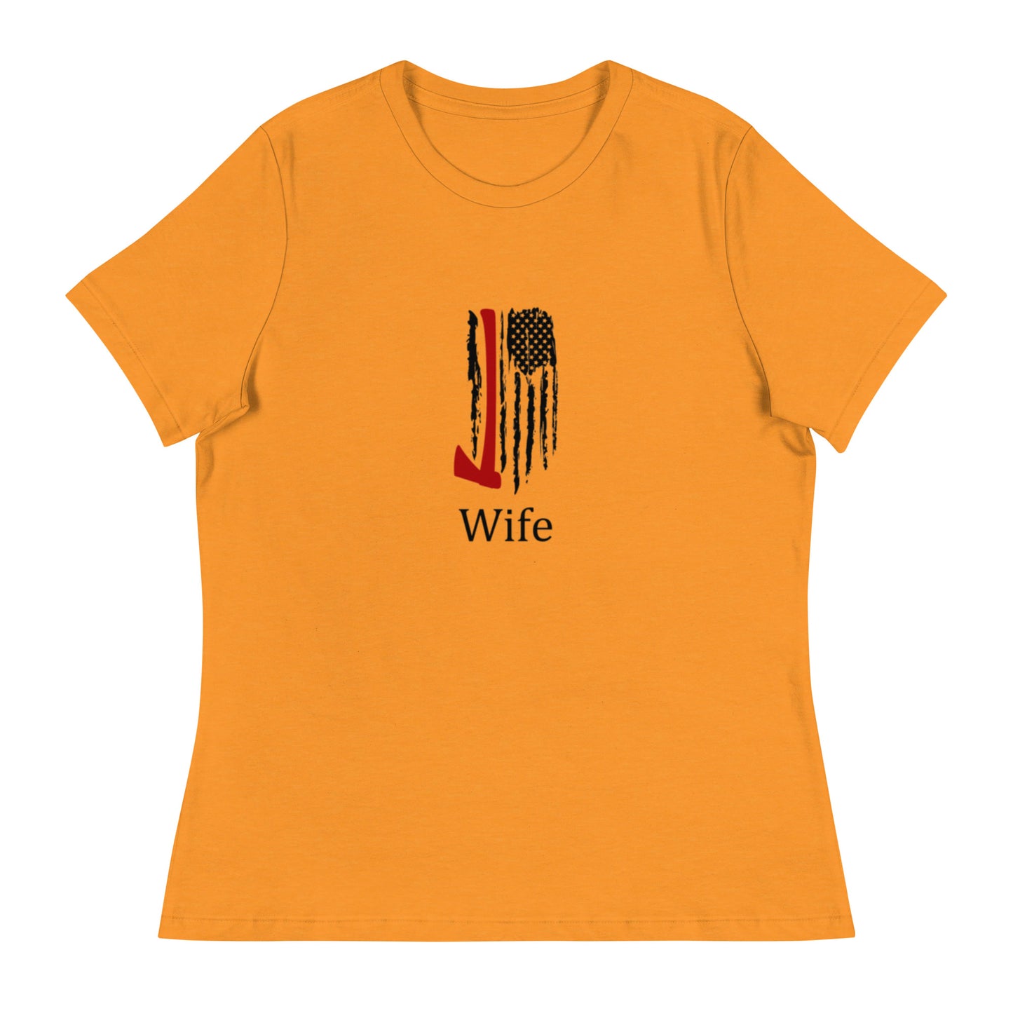 Firefighter Wife Women's Relaxed T-Shirt fre