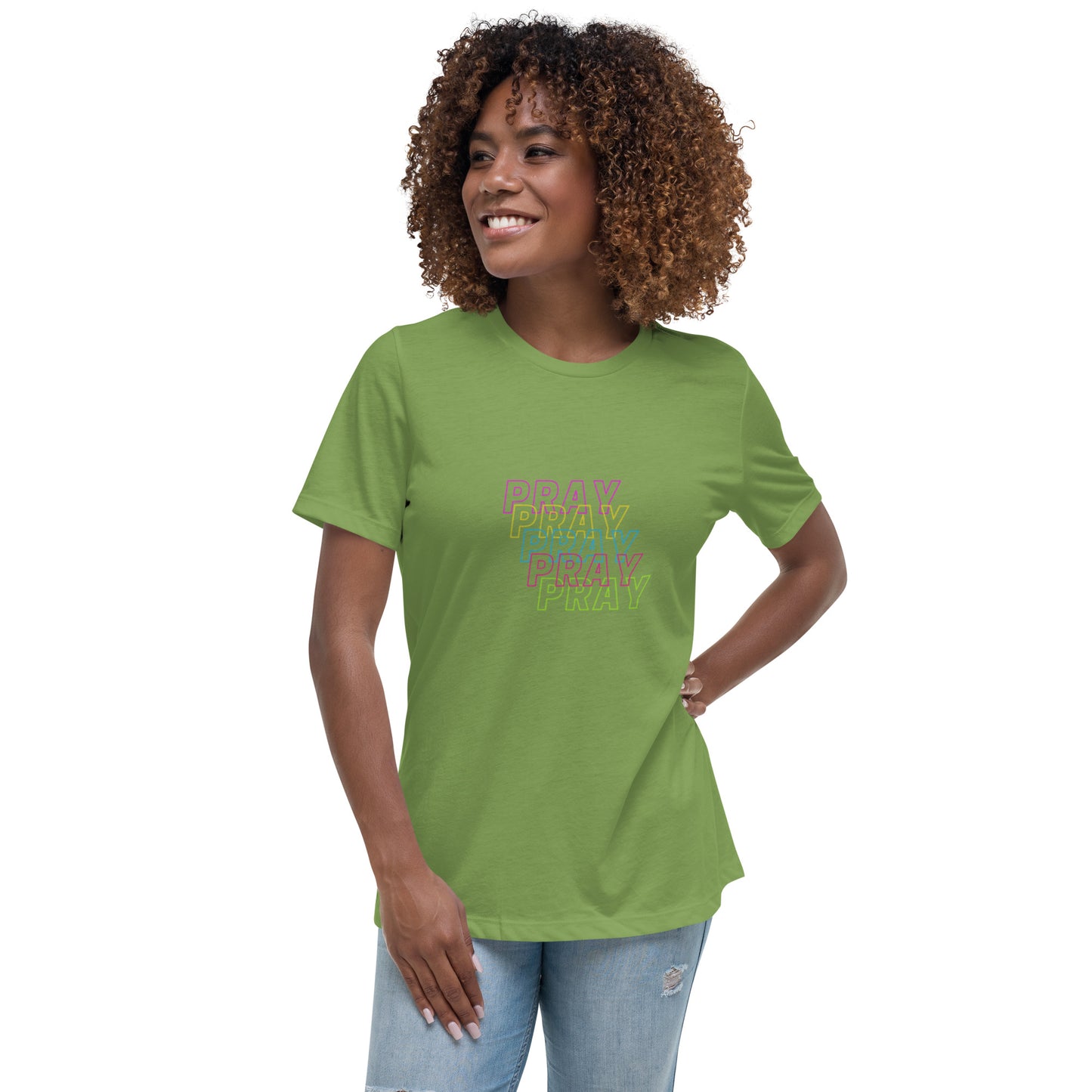 Pray Women's Relaxed T-Shirt DBD