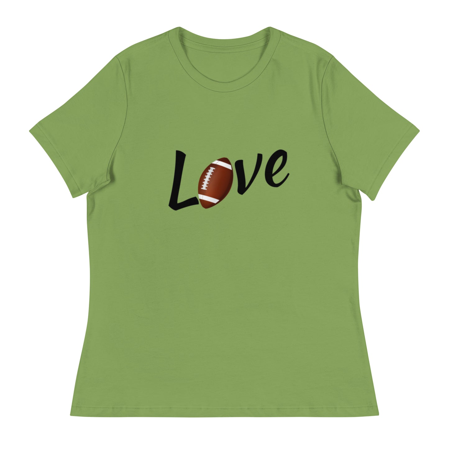 Football love Women's Relaxed T-Shirt DBD