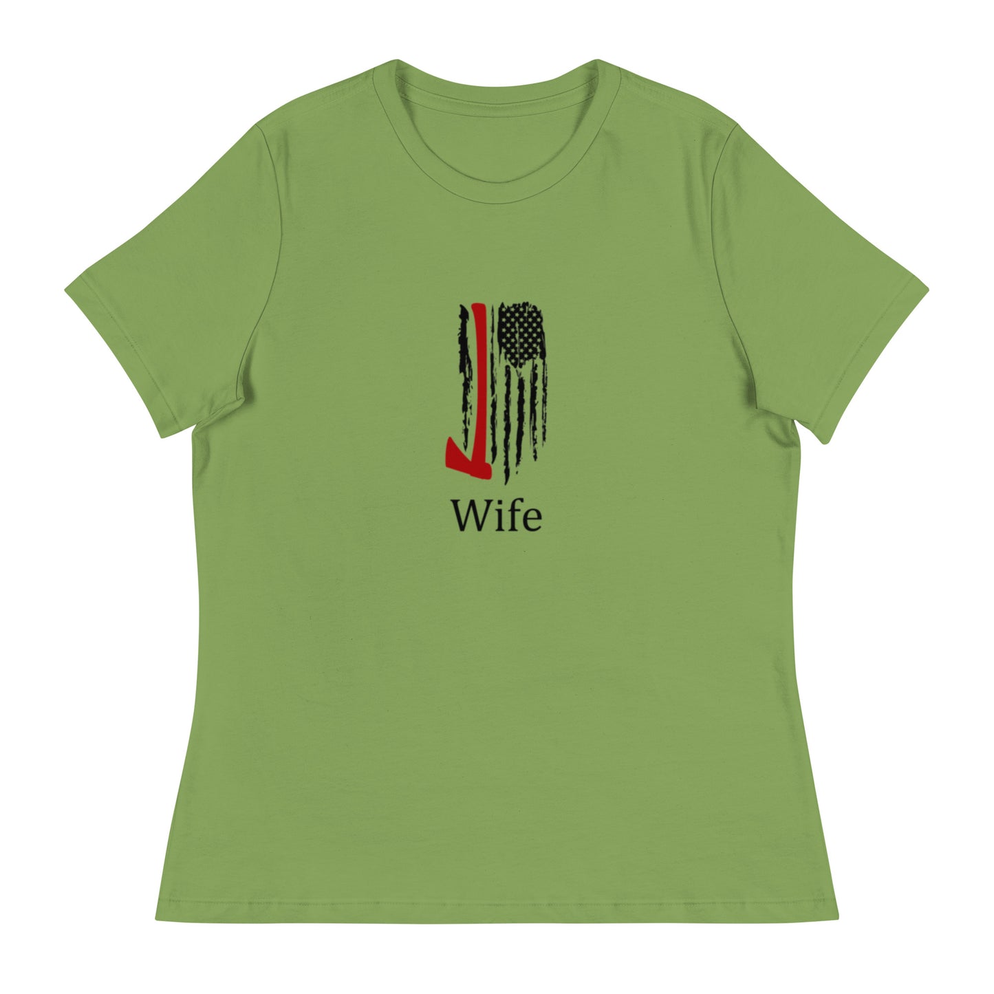 Firefighter Wife Women's Relaxed T-Shirt fre