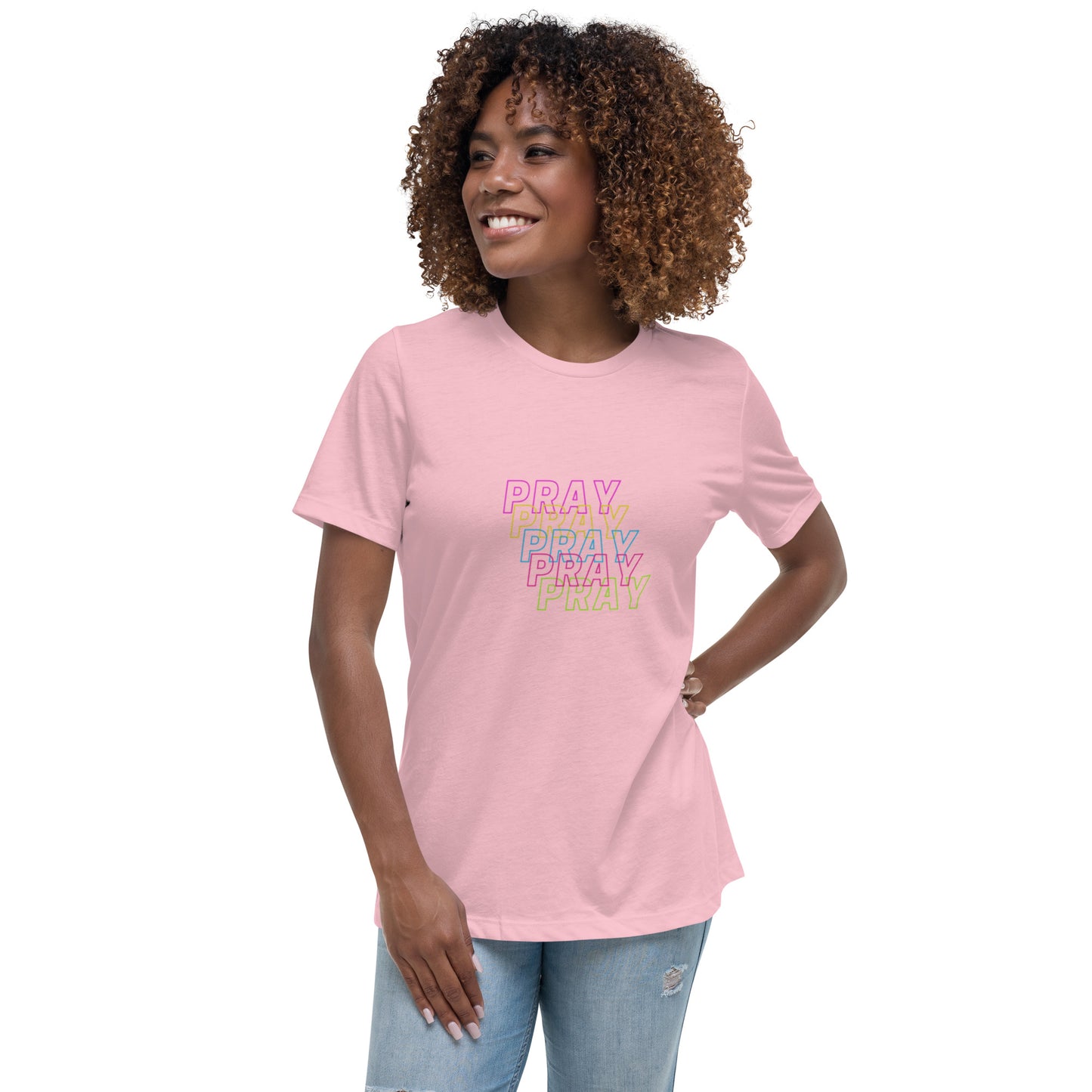 Pray Women's Relaxed T-Shirt DBD