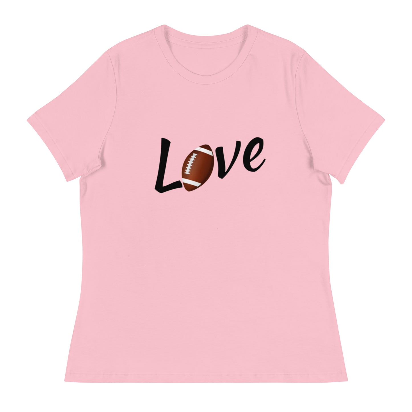 Football love Women's Relaxed T-Shirt DBD