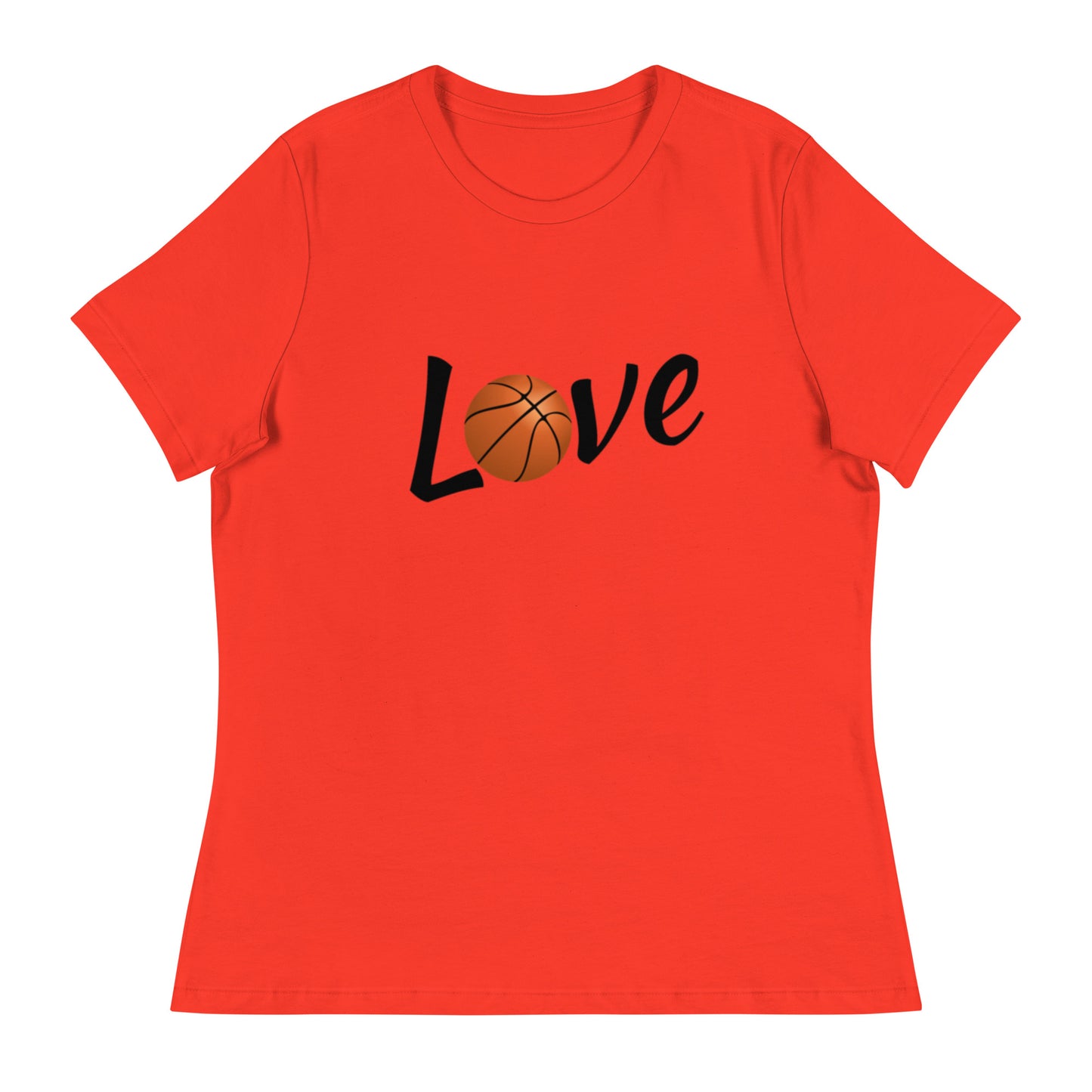 Basketball love Women's Relaxed T-Shirt DBD